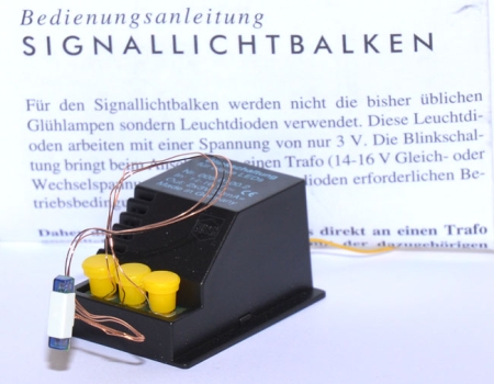 Blaulichtbalken mit Blinkschaltung 5938