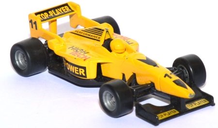 Rennwagen Formel 1 #11 gelb