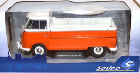 VW T1 Pritsche / Pick Up mit Surfbrett 1:18