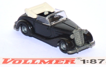 Mercedes-Benz 170 S Cabrio offen schwarz