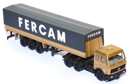 Mercedes-Benz SK Pritschensattelzug FERCAM gold