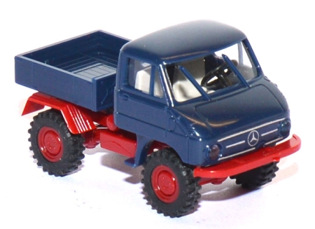 Niederbordwagen mit Mercedes-Benz Unimog U 411