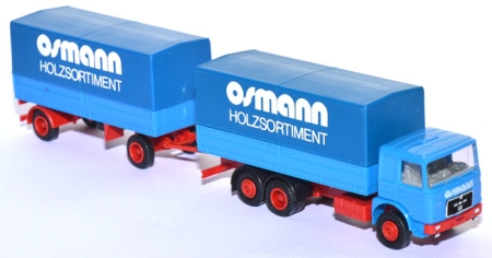 MAN F8 Pritschenlastzug Osmann