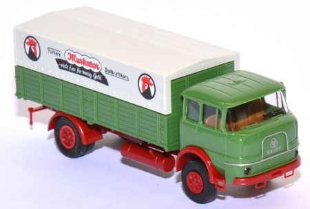 Krupp LF 980 Pritschen-​​​​LKW Muskator grün