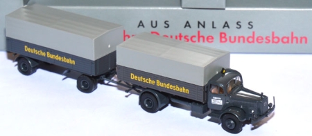 Mercedes-Benz L 4500 S Pritschen-Lastzug 50 Jahre DB