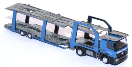 Mercedes-​Benz Actros L Autotransporter Willi Betz blau