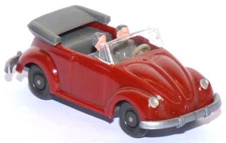 VW Käfer Cabriolet weinrot