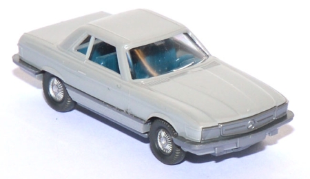 Mercedes-​​​​​Benz 350 SL Cabriolet geschlossen silbergrau
