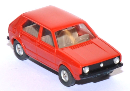 VW Golf 1 4türig orangerot