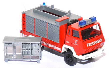 Steyr 91 Feuerwehr SRF Rosenbauer Rüstwagen mit Kran A