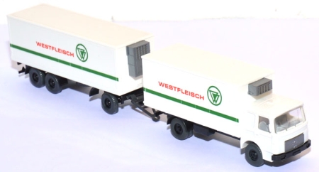 MAN 19.230 Kühlkofferlastzug Westfleisch