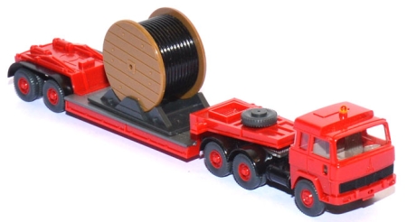 Magirus 235 D 22 FS Tiefladesattelzug rot