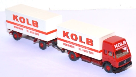 Mercedes-​​​Benz NG 1638 Kofferlastzug mit HD Kolb