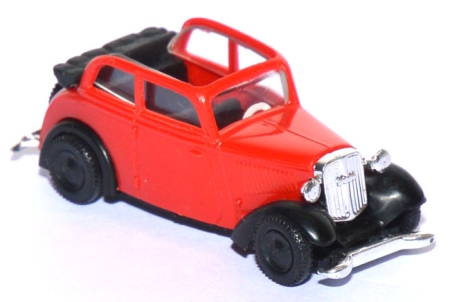 DKW F7 Meisterklasse Cabrio ​​Limousine rot
