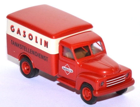 Hanomag L28 Koffer-​LKW Gasolin Tankstellendienst