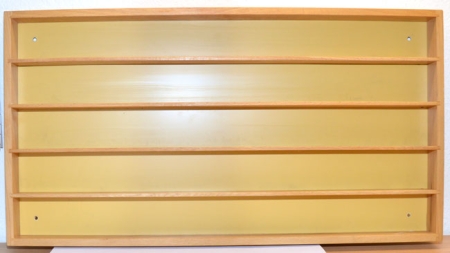 Vitrine / Schaukasten 5 Ebenen, 710 x 380 x 54 mm
