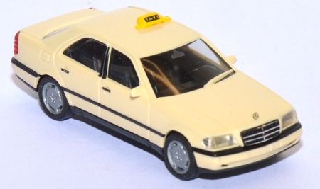 Mercedes-​Benz C 220 (W202) Taxi hellelfenbein