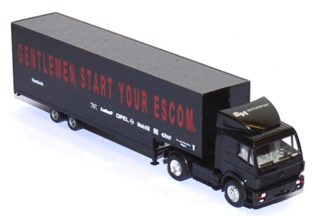 Mercedes-Benz SK 88 Koffersattelzug - Gentlemen, start your Escom. - IAA ´92
