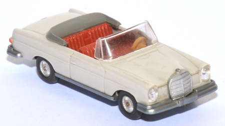 Mercedes-​​Benz 280 (300) SE Cabriolet braunweiß