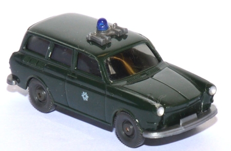 VW 1500 Variant Eckhauber Polizei tannengrün