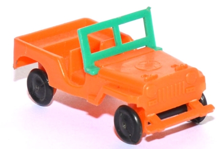 Jeep Willys orange