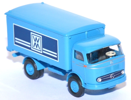 Mercedes-Benz LP 321 Pullman Koffer-LKW WM lichtblau
