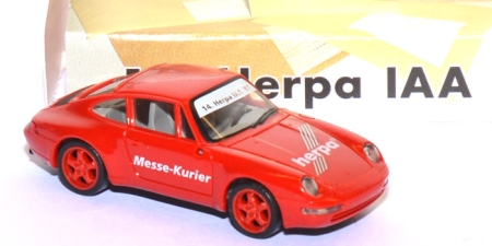 Porsche Messe-Kurier  - 14. Herpa IAA 1997 rot