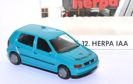 VW Polo 3 4türig - 12. Herpa IAA 1995 adriablau