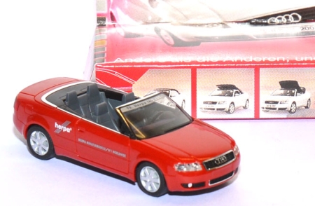 Audi A4 Cabrio 3.0 Spielwarenmesse Nürnberg 2002 rot