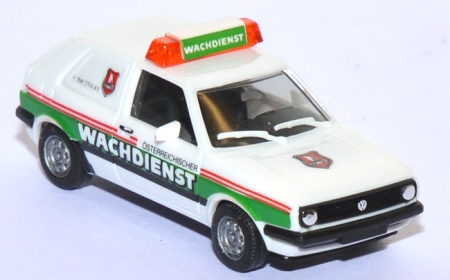 VW Golf 2 2türig Österreichischer Wachdienst, Funkstreife