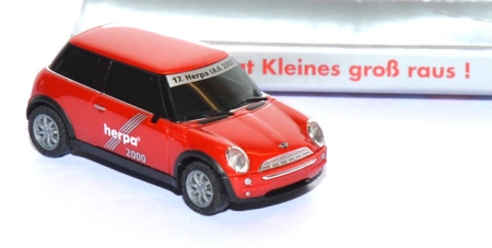 New Mini Cooper BMW  - 17. Herpa IAA 2000 rot