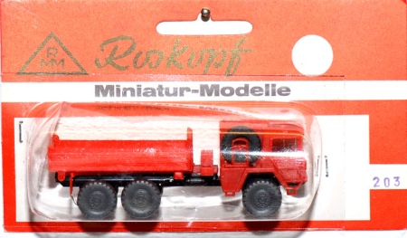 MAN 453 6x6 7t Kipper rot