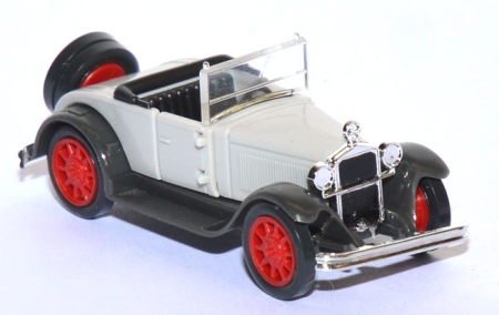 Mercedes-​Benz Stuttgart Cabrio offen hellgrau