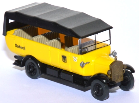 Mercedes-​​Benz Reisebus Reichspost gelb