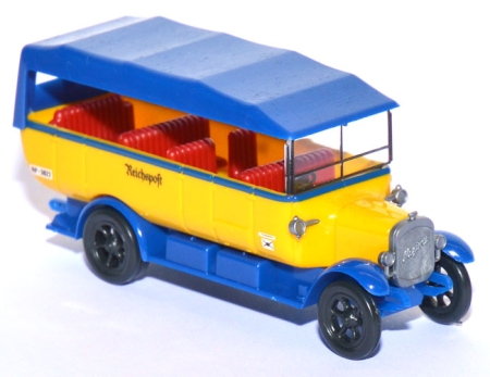 Magirus Ausflugsomnibus Reichspost gelb
