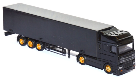 DAF 95 XF Koffersattelzug neutral schwarz