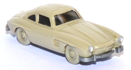 Mercedes-​​Benz 300 SL Coupé Flügeltürer hellgelbgrau