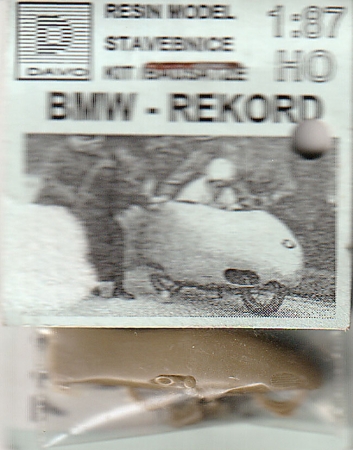 BMW 500 Rekord Ernst Henne 1937 Bausatz Resin
