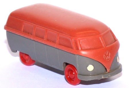 VW T1 Bus rosé / braunschwarz unverglast