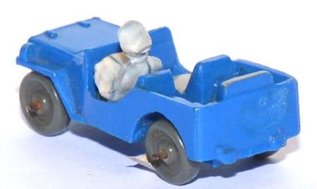 Willys Jeep CJ-3A /Jeep Typ 2 Drahtachser ultramarin unverglast