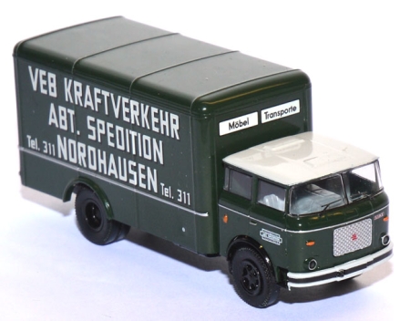 Liaz 706 Koffer-LKW VEB Kraftverkehr Nordhausen