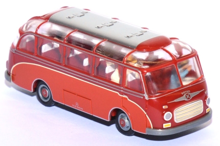 Kässbohrer Setra S 6 Bus mit Fahrer rot