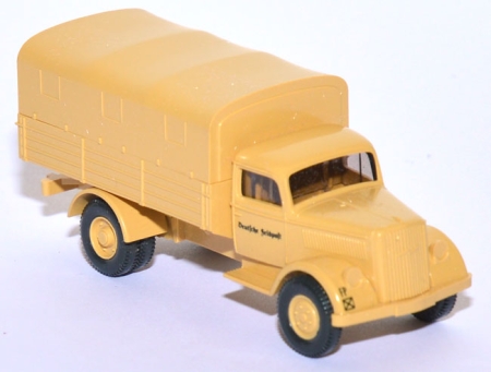 Opel Blitz 1939 Pritsche mit Plane Feldpost