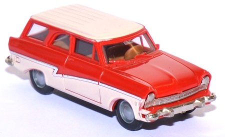 Ford Taunus 17m P2 Kombi  rot/weiß