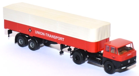 Henschel HS 16 Pritschensattelzug Union-Transport