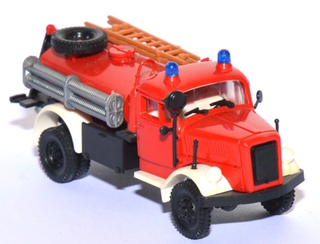 Opel Blitz 1939 TLF 15 Feuerwehr rot