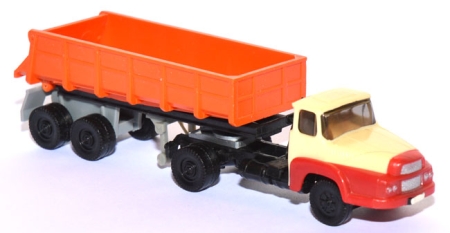 Unic Izoard Hinterkippersattelzug beige