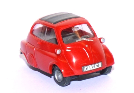 BMW Isetta 4rädrig rot