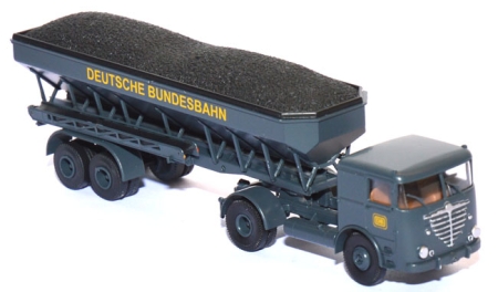 Büssing LS 11 FS Kohlenkuli-​Sattelzug DB anthrazit