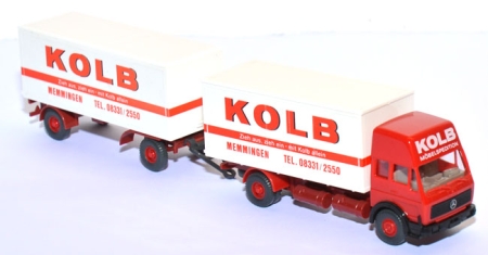 Mercedes-​​​​Benz NG 1638 Kofferlastzug mit HD Kolb